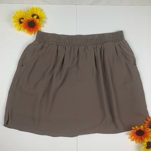 Mossimo Polyester midi pockets beaded casual Skirt